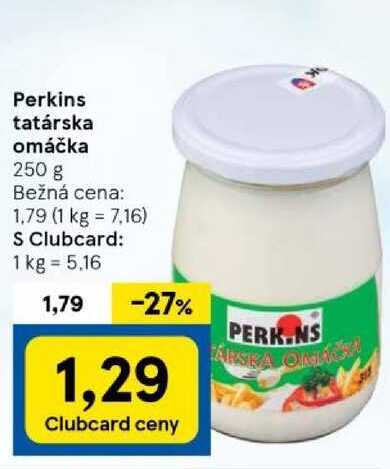 Perkins tatárska omáčka, 250 g 