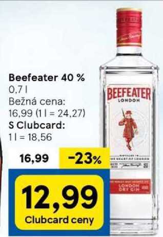 Beefeater 40%, 0,7 l