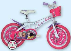 Detský bicykel DINO BIKES Barbie 16” 616GBAF
