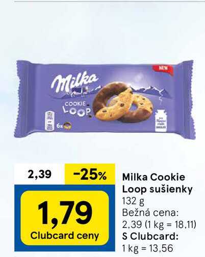 Milka Cookie 132 g