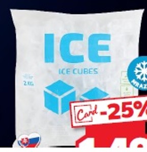 Ice service Ľad kocky