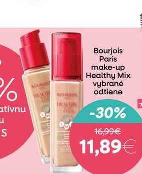 Bourjois Paris make-up Healthy Mix vybrané odtiene