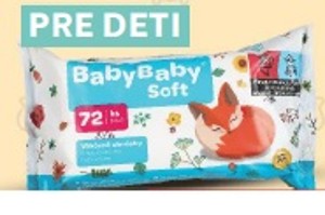 BabyBaby Soft Vlhčené utierky na detskú pokožku