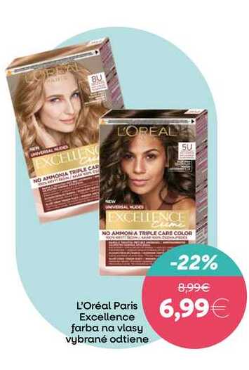 L'Oréal Paris Excellence farba na vlasy 