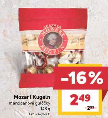 Mozart Kugeln marcipánové guľôčky 148 g 