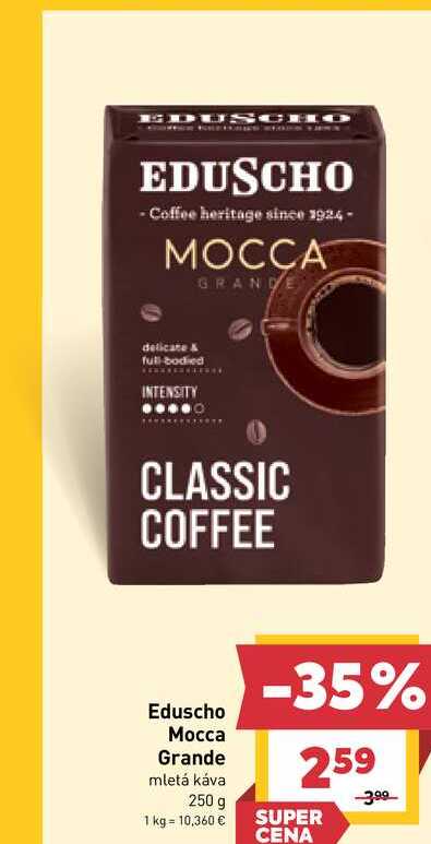 Eduscho Mocca Grande mletá káva 250 g