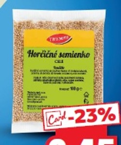 Thymos Horčičné semienko