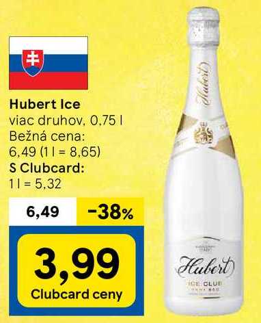 Hubert Ice, 0,75 l