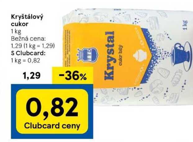 Kryštálový cukor, 1 kg