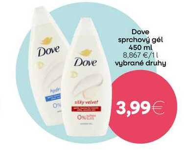 Dove sprchovací gél 450 ml