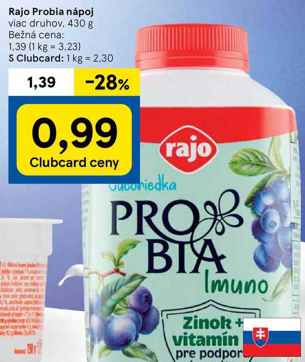 Rajo Probia nápoj, 430 g 