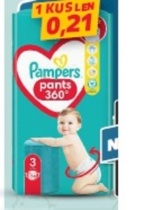 Pampers Plienkové nohavičky