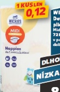 Wickies Detské plienky