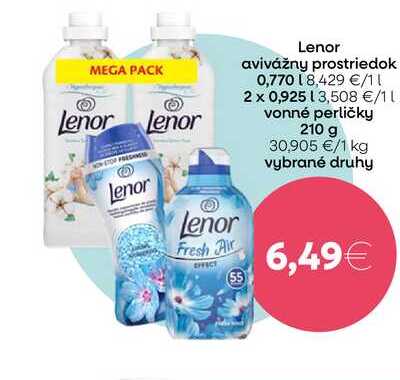 Lenor Unstoppables 210 g