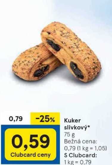 Kuker slivkový, 75 g