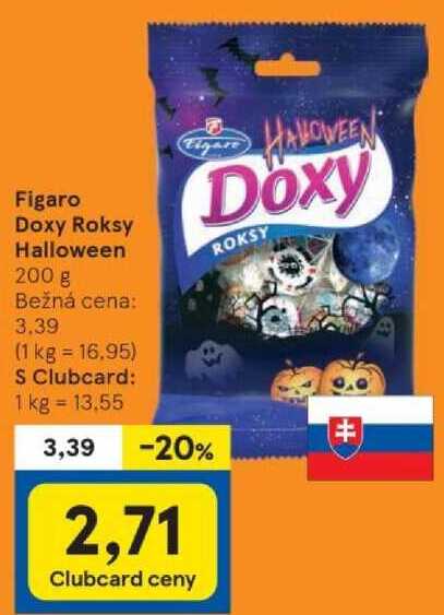 Figaro Doxy Roksy Halloween, 200 g 