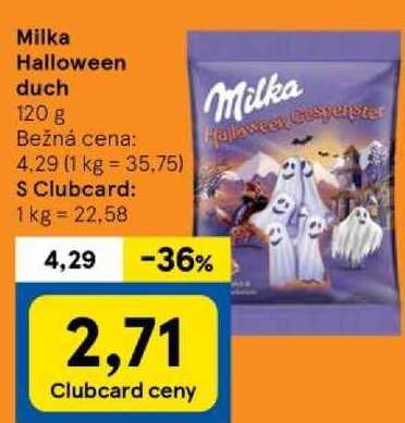 Milka Halloween duch, 120 g