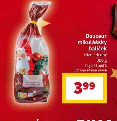 Douceur mikulášsky balíček rôzne druhy 300 g 