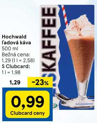 Hochwald l'adová káva, 500 ml 