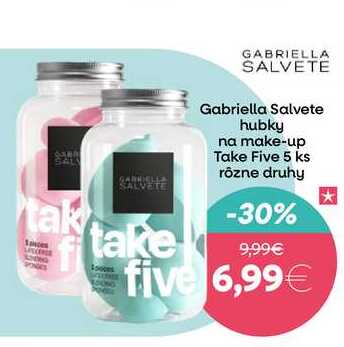 Gabriella Salvete hubky na make-up Take Five 5 ks