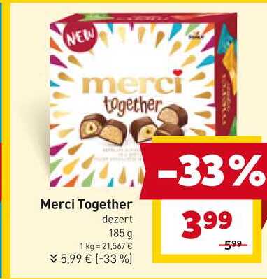 Merci Together dezert 185 g 