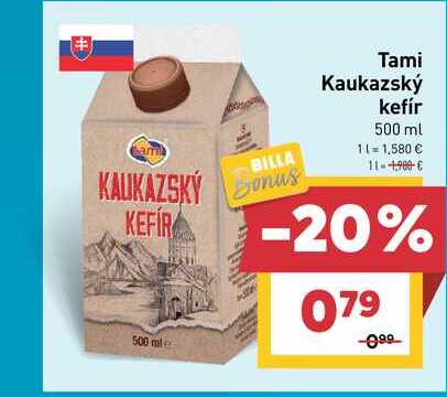 Tami Kaukazský kefír 500 ml