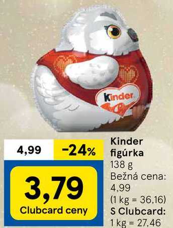 Kinder figúrka, 138 g