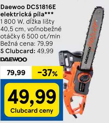Daewoo DCS1816E elektrická píla