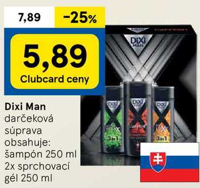 Dixi Man darčeková súprava 