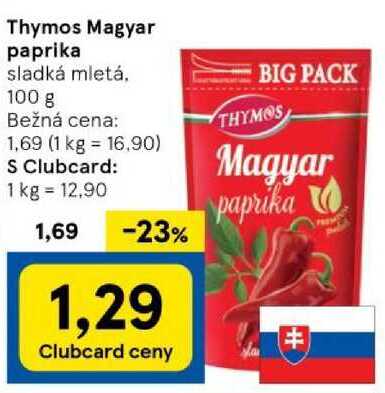 Thymos Magyar paprika, 100 g