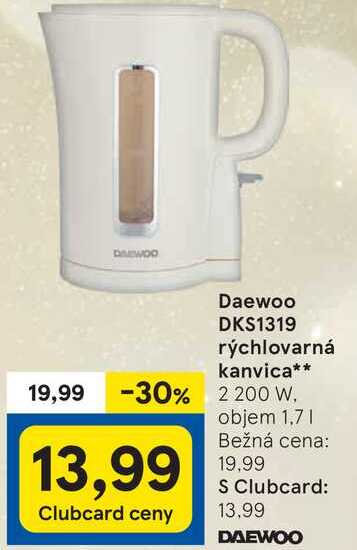 Daewoo DKS1319 rýchlovarná kanvica