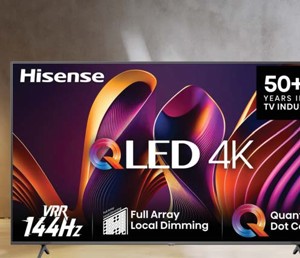 4K Ultra HD Smart QLED TV HISENSE 65E7NQ PRO