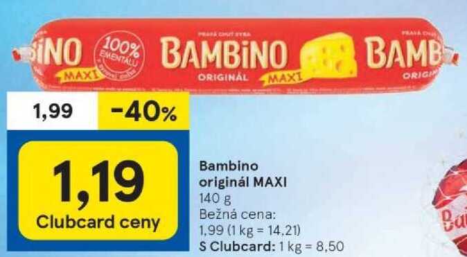 Bambino originál MAXI, 140 g 