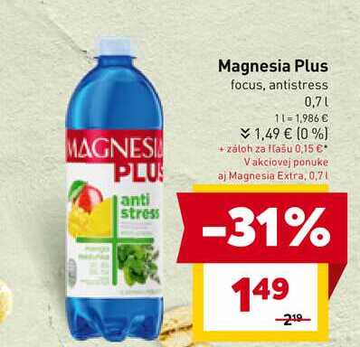 Magnesia Plus focus, antistress 0,7l