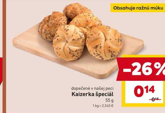 Kaizerka špeciál 55 g 