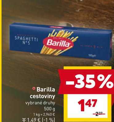 Barilla Spaghetti 500 g