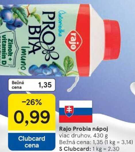 ajo Probia nápoj, 430 g