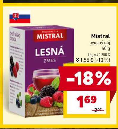 Mistral ovocný čaj 40 g 