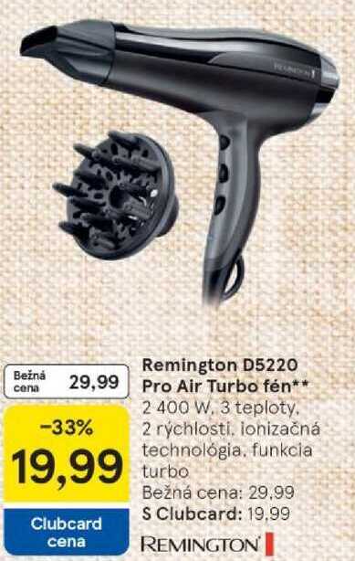 Remington D5220 Pro Air Turbo fén