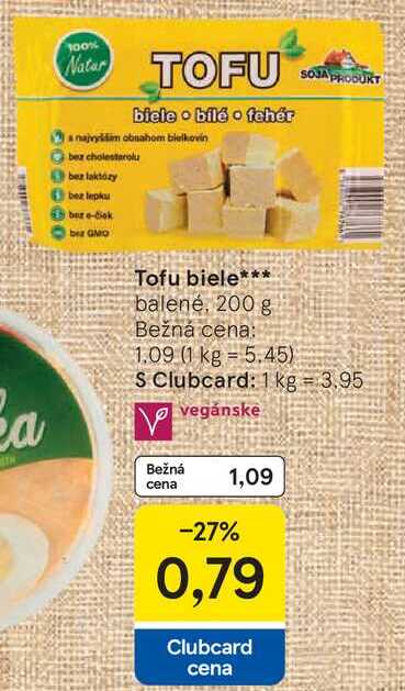 Tofu biele, 200 g
