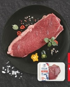 Hovädzí Rump Steak cena za 100 g