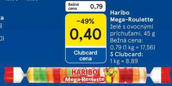 Haribo Mega-Roulette, 45 g