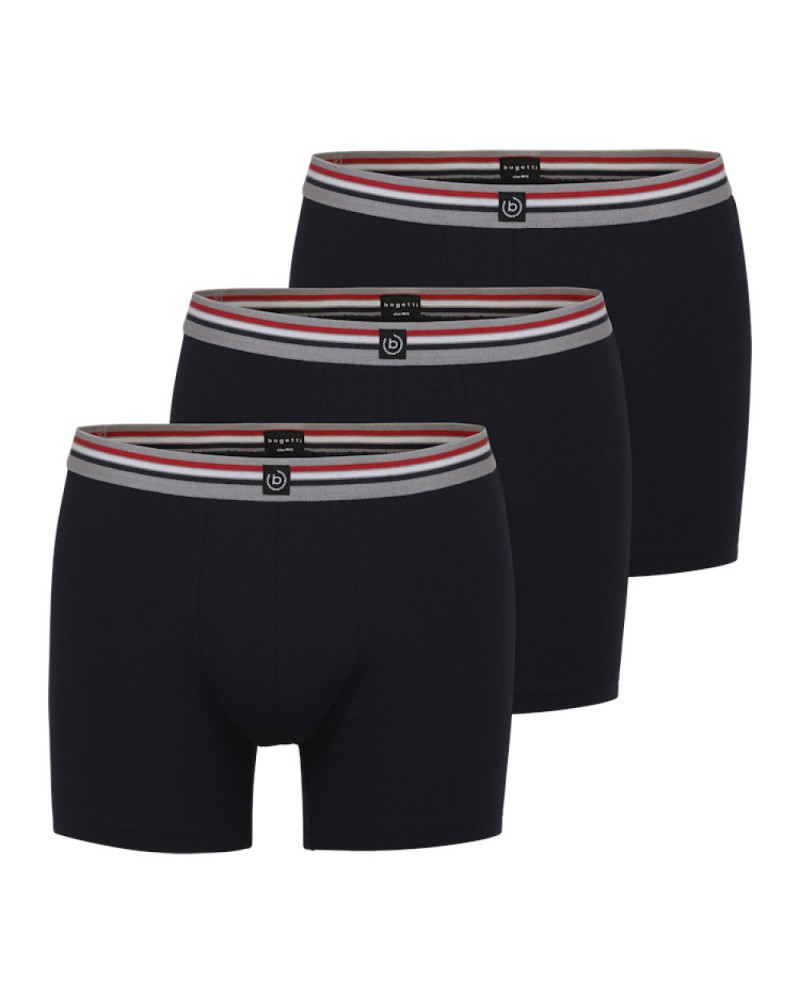 Boxerky BUGATTI pánske 3 - PACK 50199 6061 PRAG 630