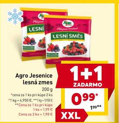 Agro Jesenice lesná zmes 200 g 