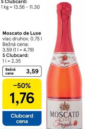 Moscato de Luxe, 0,75 l