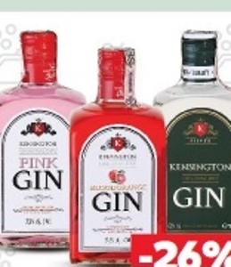 Kensington Gin alk. v akcii
