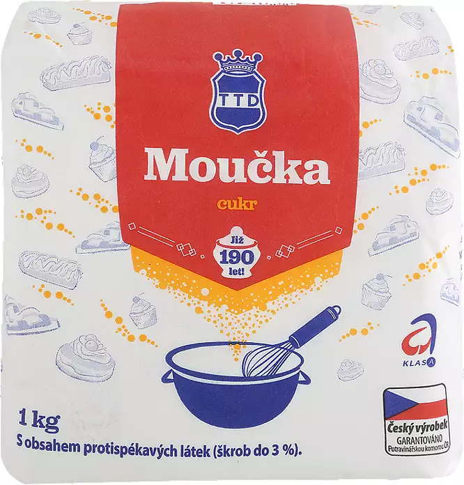 Cukor práškový v akcii