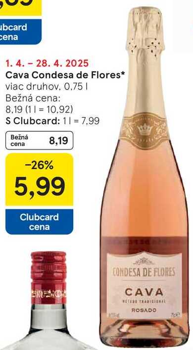 Cava Condesa de Flores, 0,75 l