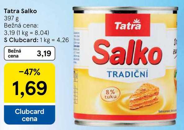 Tatra Salko, 397 g