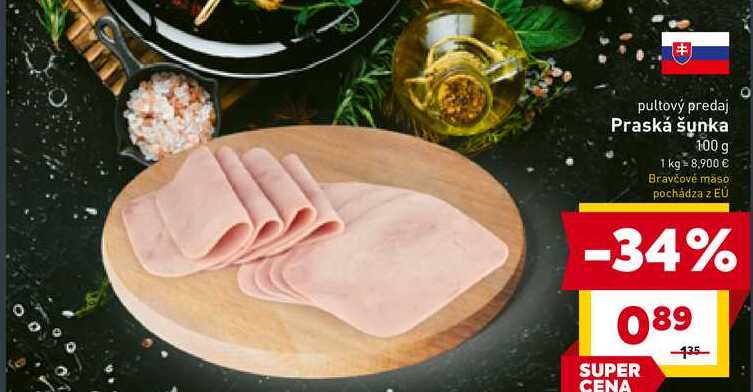 Praská šunka 100 g